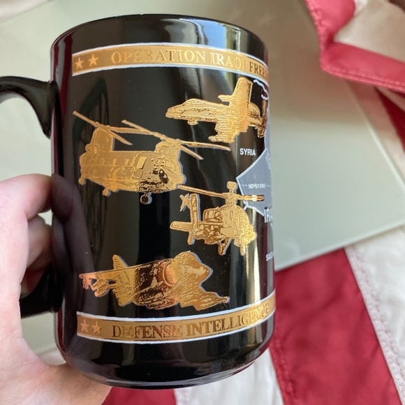 Military Mug Defense Intelligence Agency Operation Iraqi Freedom Vintage - Picture 8 of 11